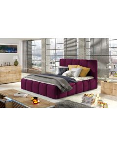 Canapé d'angle Edvige en Tissu Dark Purple