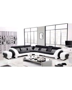 Canapé d'angle cuir : DUBAI