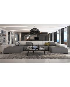 Canapé d'angle moderne en U : RELAS XL